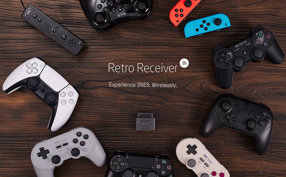 Import - 8bitdo Retro Receiver Para Snes