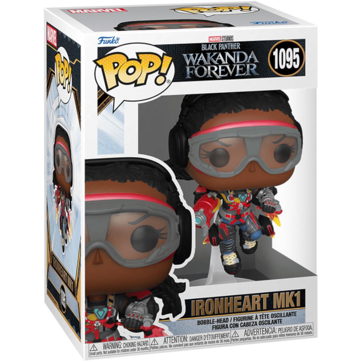 Funko Pop! Marvel - Black Panther: Wakanda Forever - Ironheart - Figura De Vinilo Coleccionable - Idea De Regalo- Mercancia Oficial - Juguetes Para NiñOs Y Adultos - Movies Fans