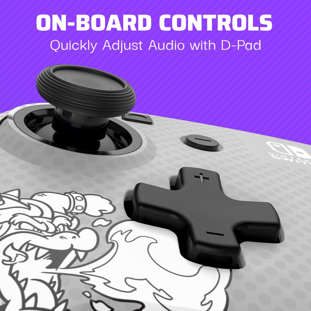 PDP Switch Rematch Manette filaire COMIC STRIP BROS Sous licence officielle Nintendo - Boutons, sticks, déclencheurs et palettes personnalisables - Manettes ergonomiques