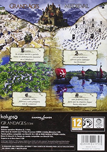 Grand Ages: Medieval Pc [Pal Esp] - Nuevo