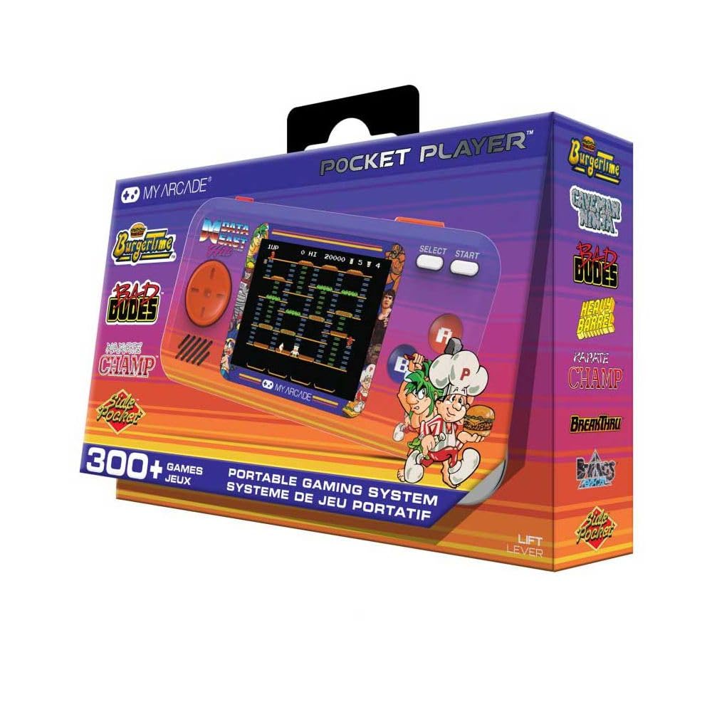 My Arcade Pocket Player - Data East Hits Edition, 308 Juegos