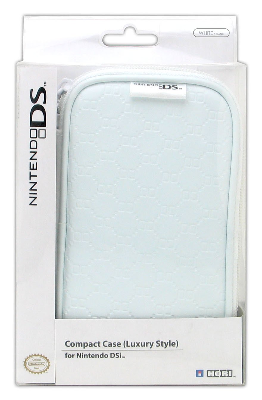 Pochette compacte DSi sous licence officielle Style luxe – Blanc (Nintendo DS) [Import anglais]