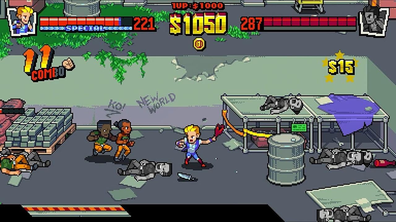 DOUBLE DRAGON GAIDEN: RISE OF THE DRAGONS