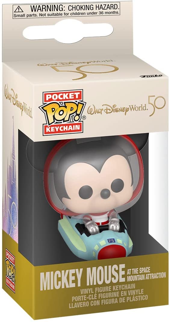 Llavero Funko Pop! Mickey Mouse Space Mnt - Disney World 50th Anniversary