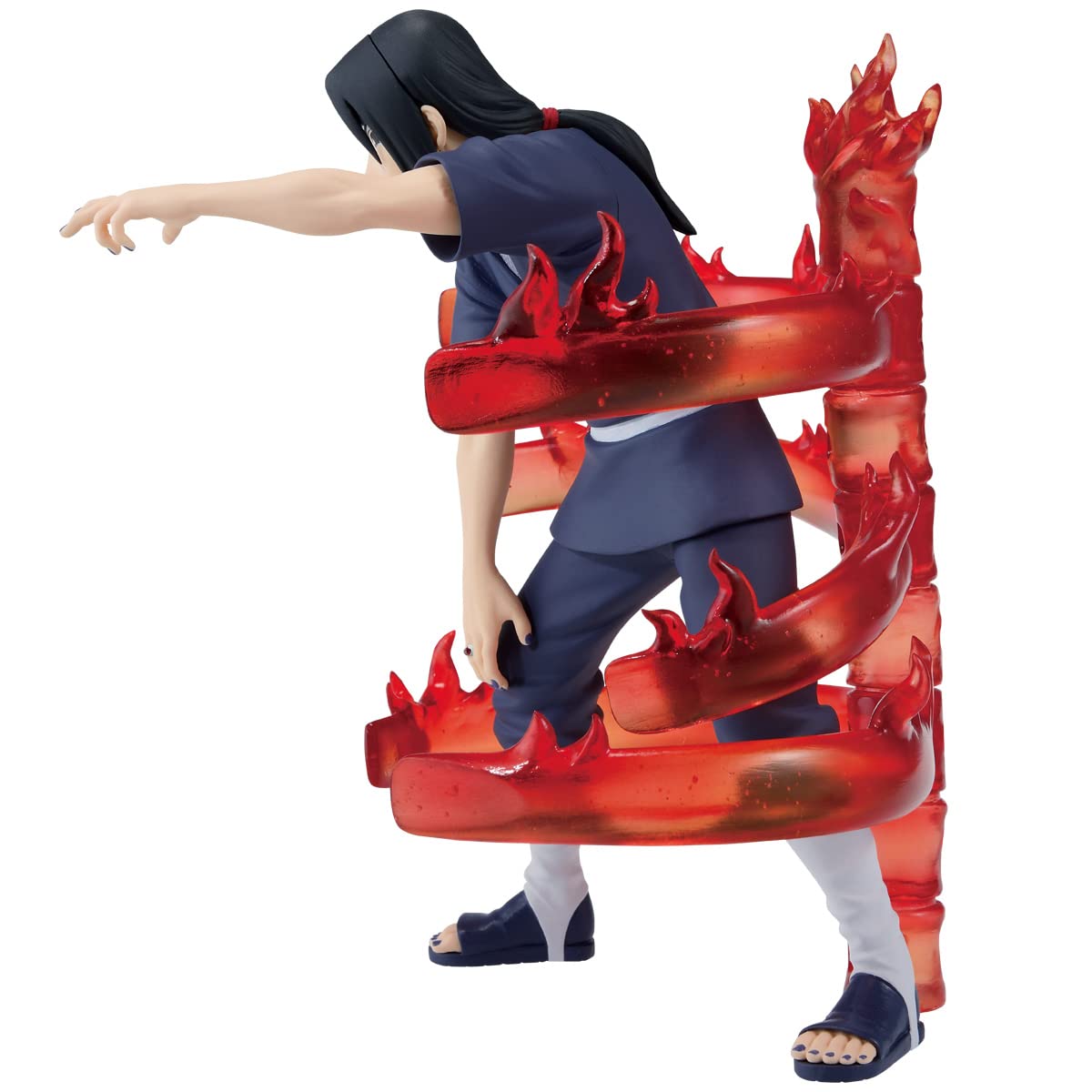 Banpresto Figura De Accion Uchiha Itachi Naruto Shippuden, Effectreme, 14 Cm Multicolor Bp88137