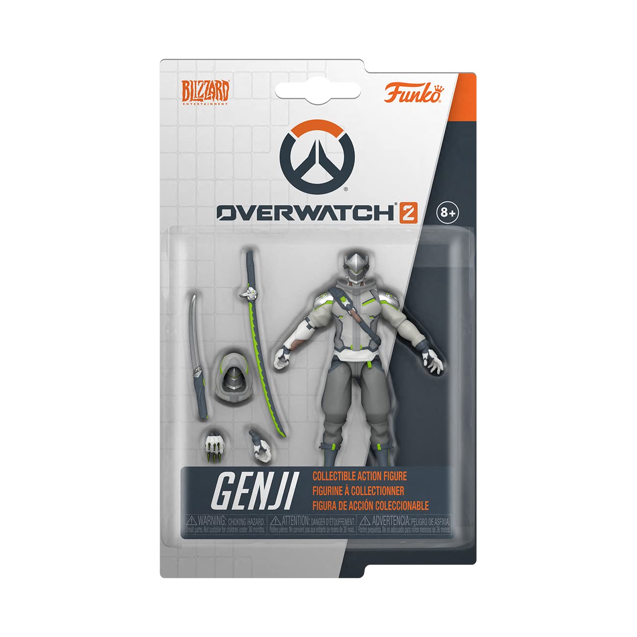 Funko Figura de Acción Genji Overwatch 2 – Juguete Coleccionable de Vinilo Premium – Regalo Ideal para Gamers y Fans – Mercancía Oficial