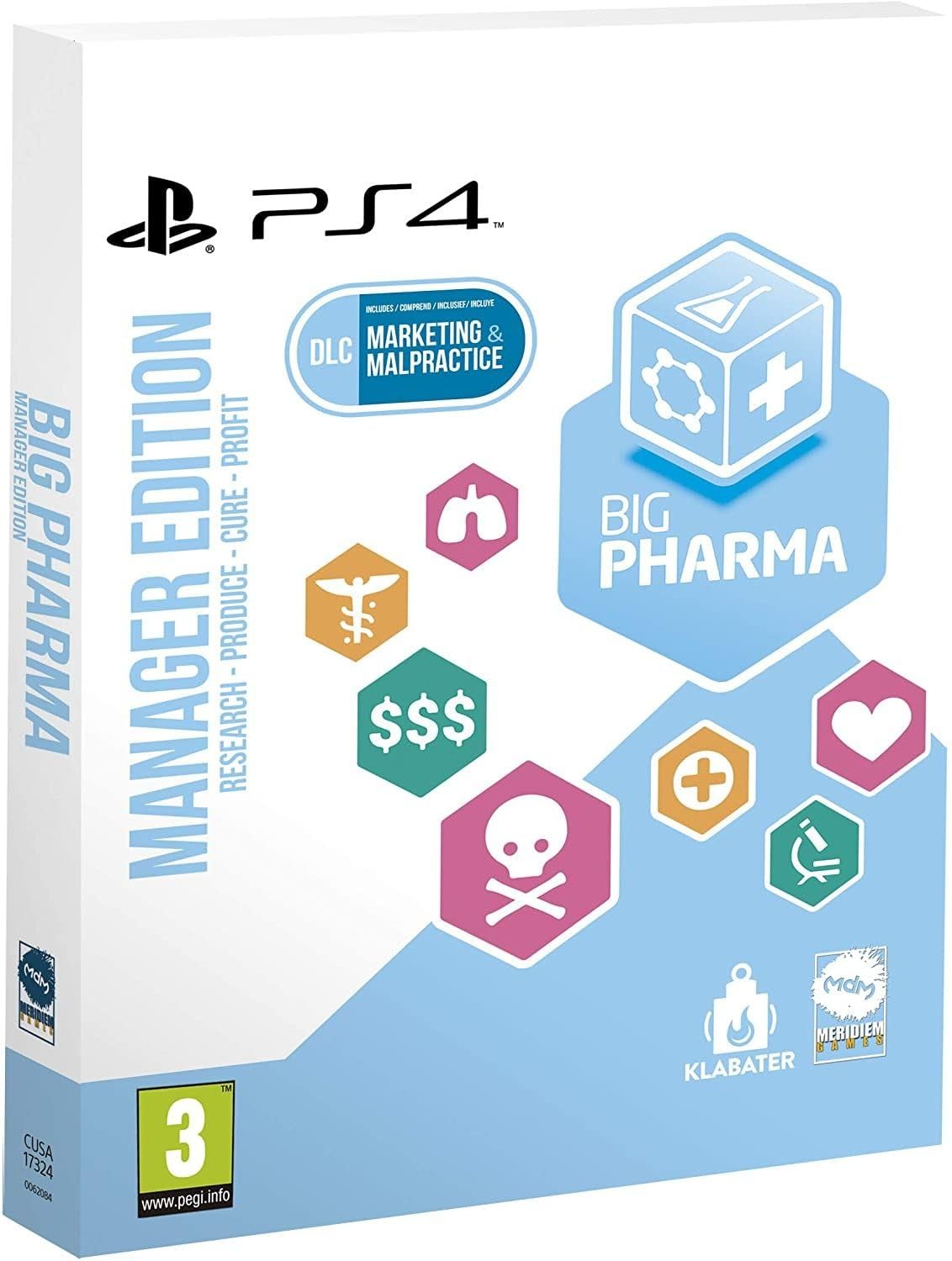 Big Pharma. Manager Edition