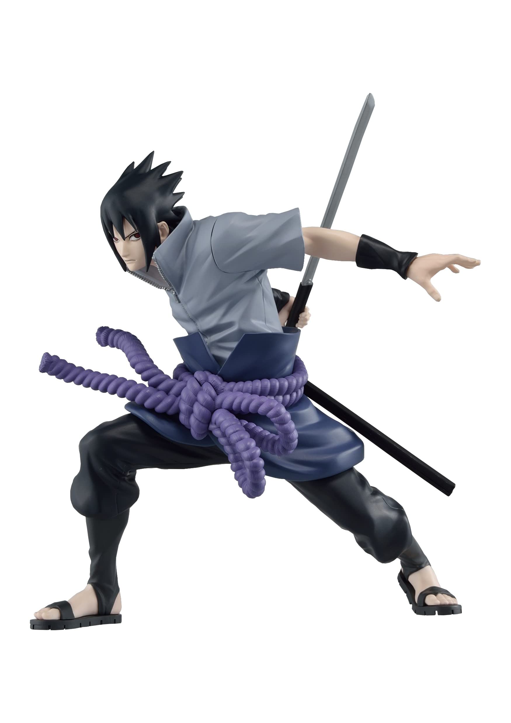 Figura Banpresto Uchiha Sasuke Naruto Shippuden Vibration Stars 13cm Multicolor (Merchandising)