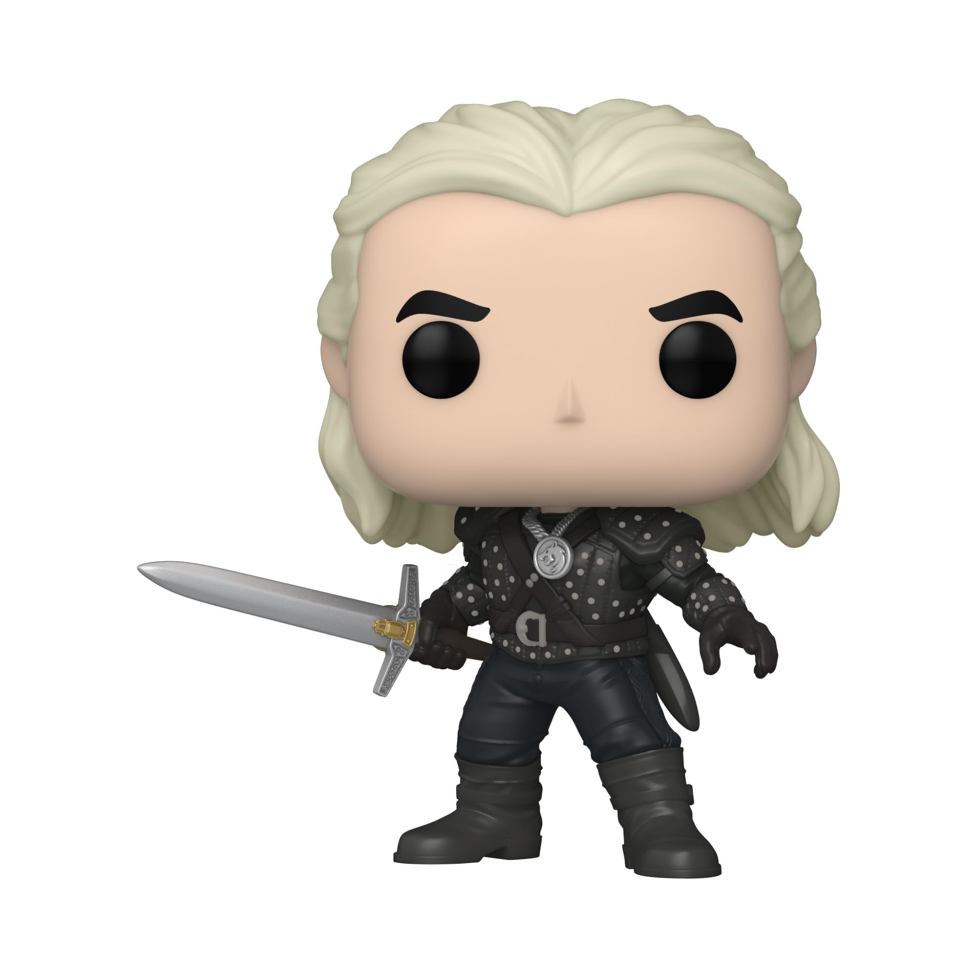 Funko Pop! Tv: Witcher - Geralt - 1/6 De Probabilidades De Obtener La Rara Variante Chase - The Witcher - El Brujo - Figura De Vinilo Coleccionable - Idea De Regalo- Mercancia Oficial - Tv Fans