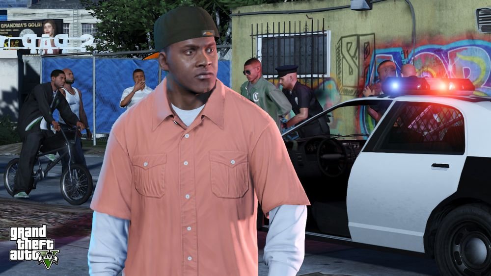 Grand Theft Auto V (GTA V) (PS4), Modelo antiguo