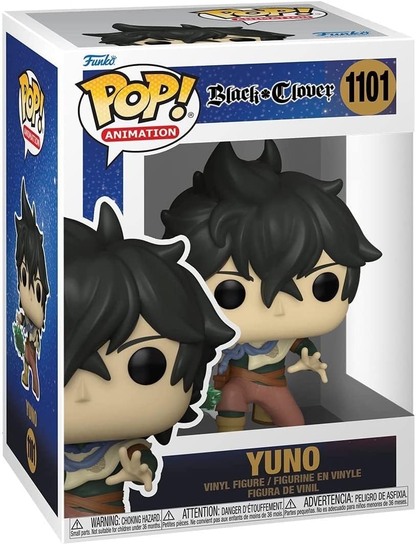 Funko Pop! Animation: Black Clover - Yuno - Figura De Vinilo Coleccionable - Idea De Regalo- Mercancia Oficial - Juguetes Para NiñOs Y Adultos - Anime Fans - MuñEco Para Coleccionistas Y ExposicióN