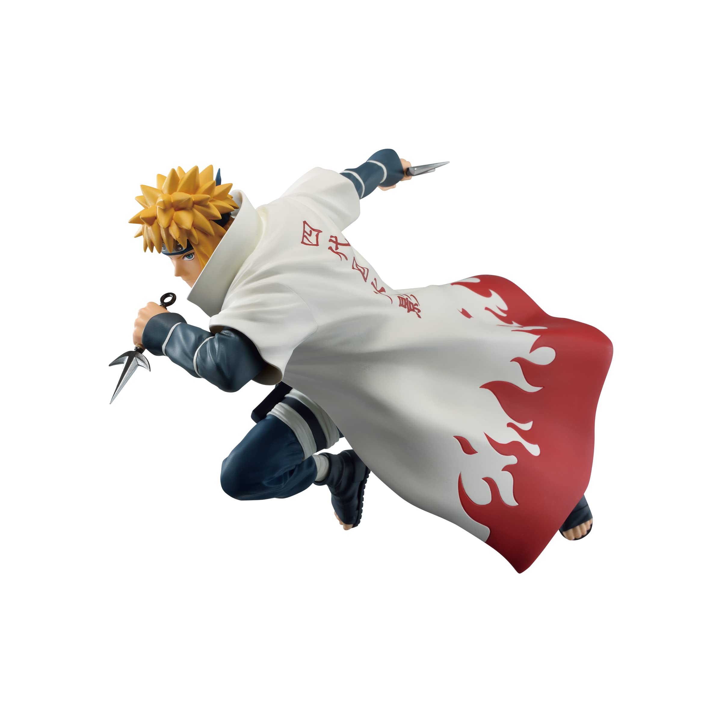Banpresto Figura De Accion Minato Namikaze Ii Naruto Shippuden - Vibration Stars Bp88032 Multicolor