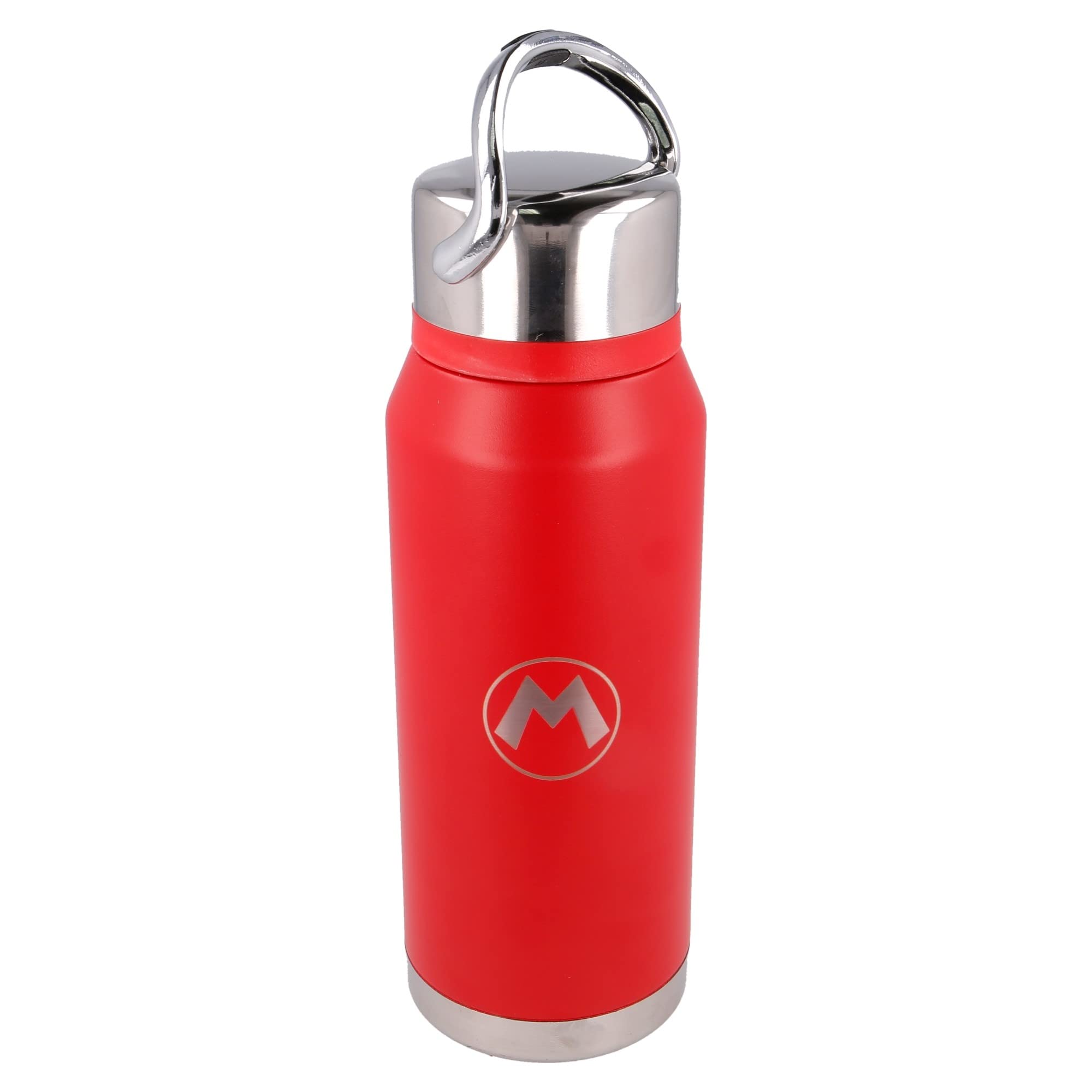 Stor8412497013746acero Inoxidable TéRmica Botella, 505 Ml Capacidad, Super Mario Hugo
