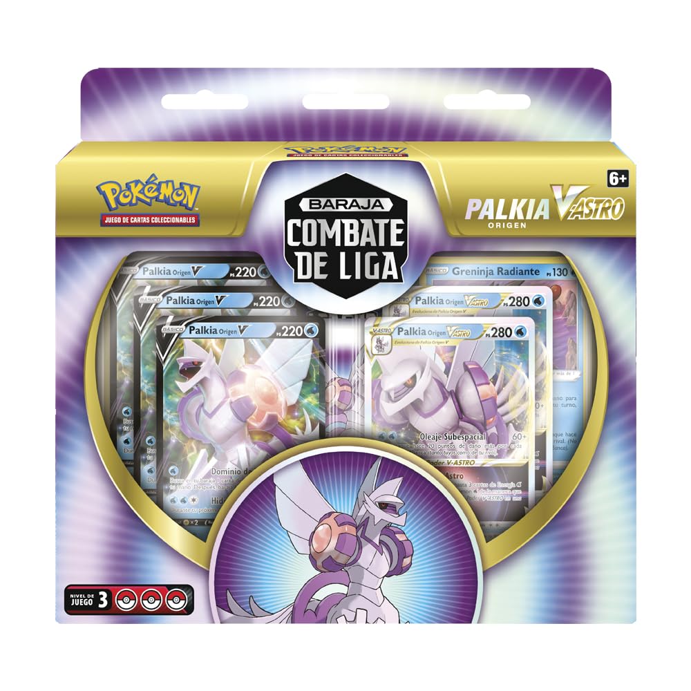 POKEMON JUEGO DE CARTAS. BARAJA COMBATE DE LIGA PALKIA V ASTRO (ESP)