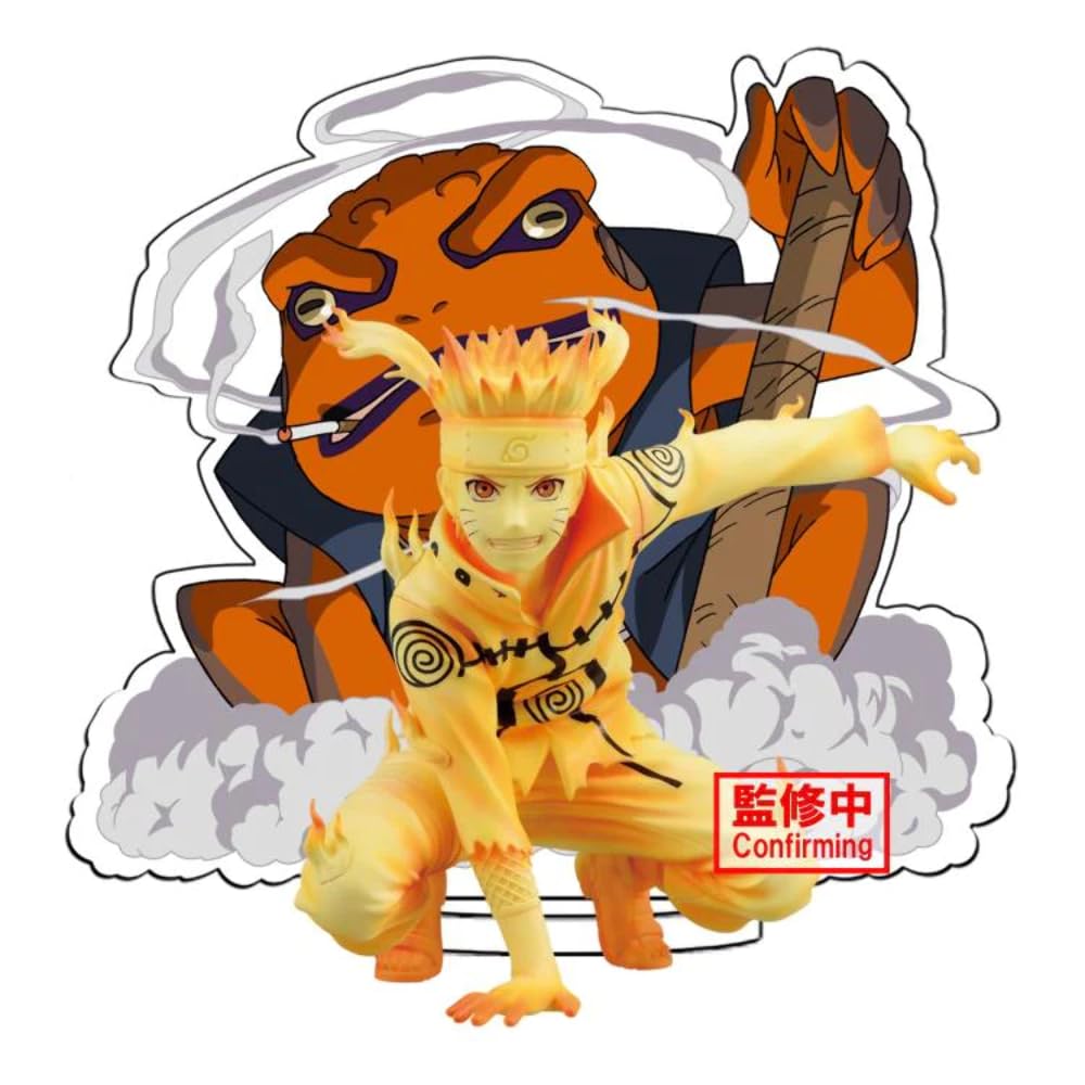 Banpresto Figura De AccióN Naruto Uzumaki Naruto Shippuden - Panel Spectacle 9cm Bp19783 Multicolor