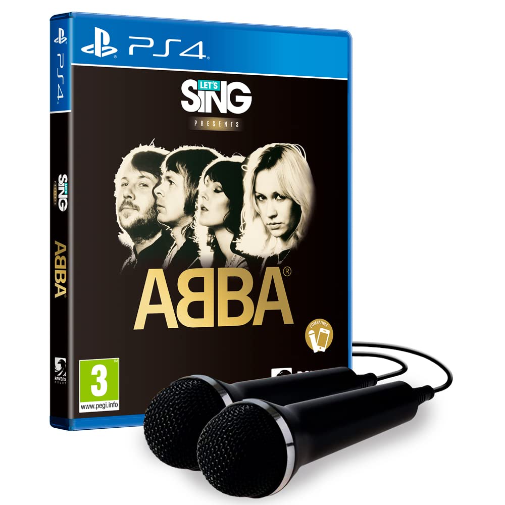 Let'S Sing Abba + 2 Micros PS4 - [PAL ESP] - Nuevo