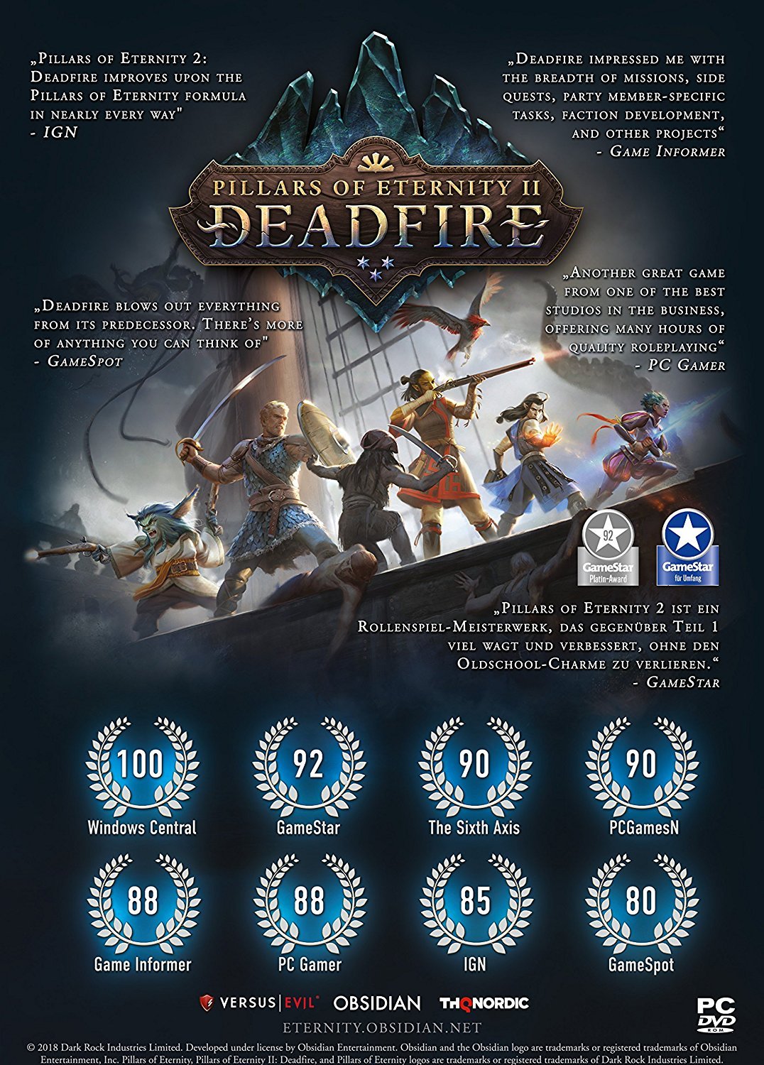 Pillars Of Eternity Ii: Deadfire - Ultimate Edition XBOX - ONE PAL ESP - Nuevo
