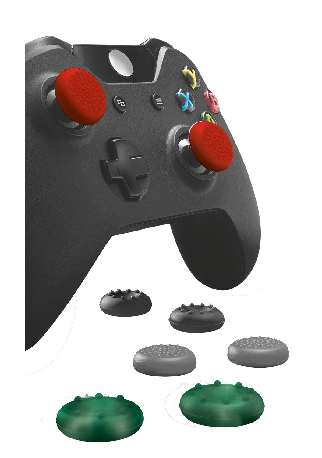 Mandos Y Controles Trust Pack De 8 Thumb Grips Para Gamepad ( XBOX - ONE)