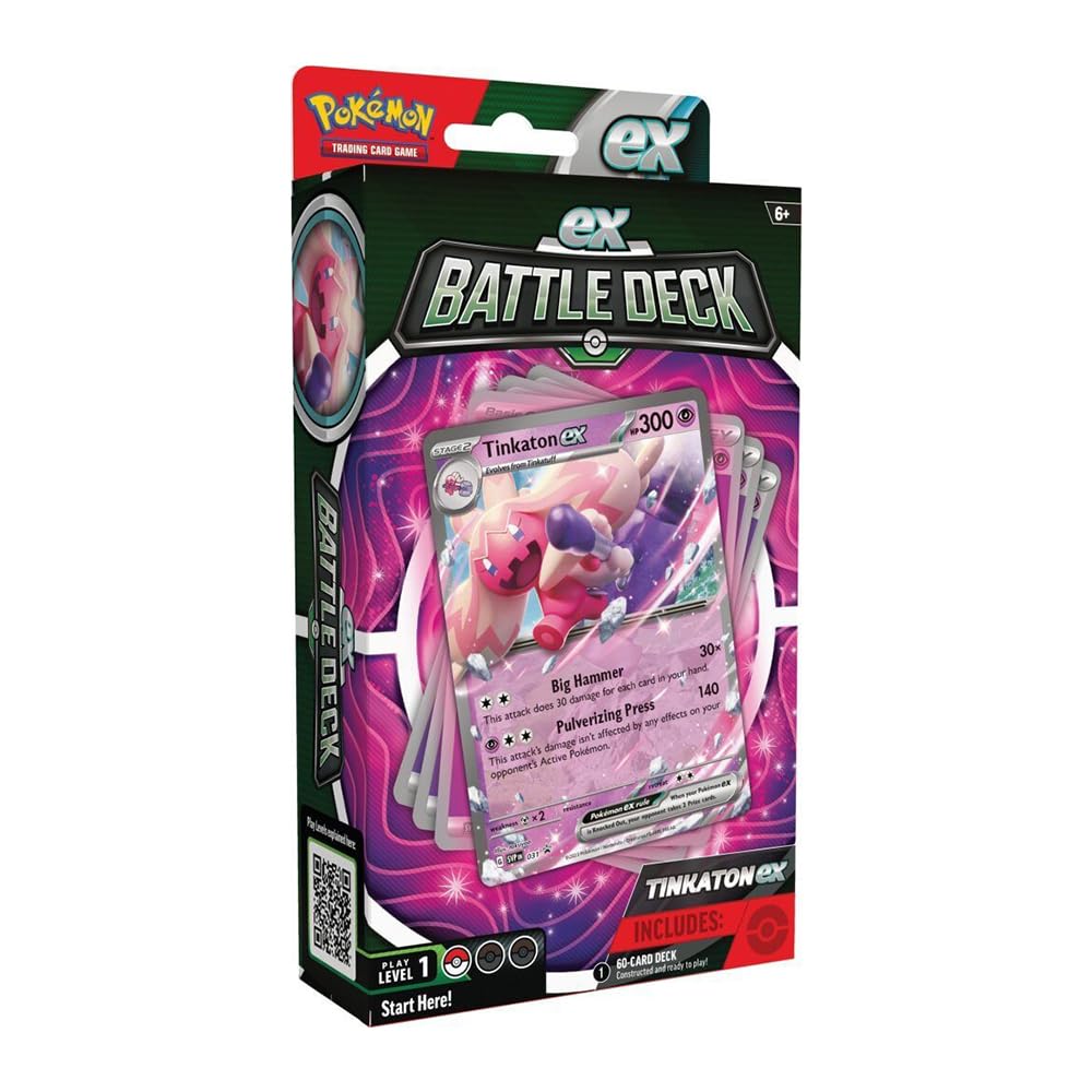 Jeu de cartes Pokemon TCG ex Battle Deck Chien - Pao - Tinkaton