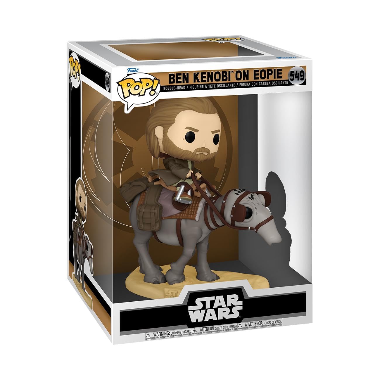 Funko Pop! Deluxe: Obi-Wan Kenobi - Star Wars - Figura De Vinilo Coleccionable - Idea De Regalo- Mercancia Oficial - Juguetes Para NiñOs Y Adultos - Tv Fans - MuñEco Para Coleccionistas