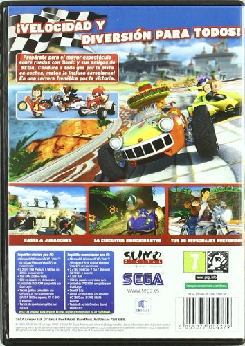 Courses des étoiles Sonic et Sega
