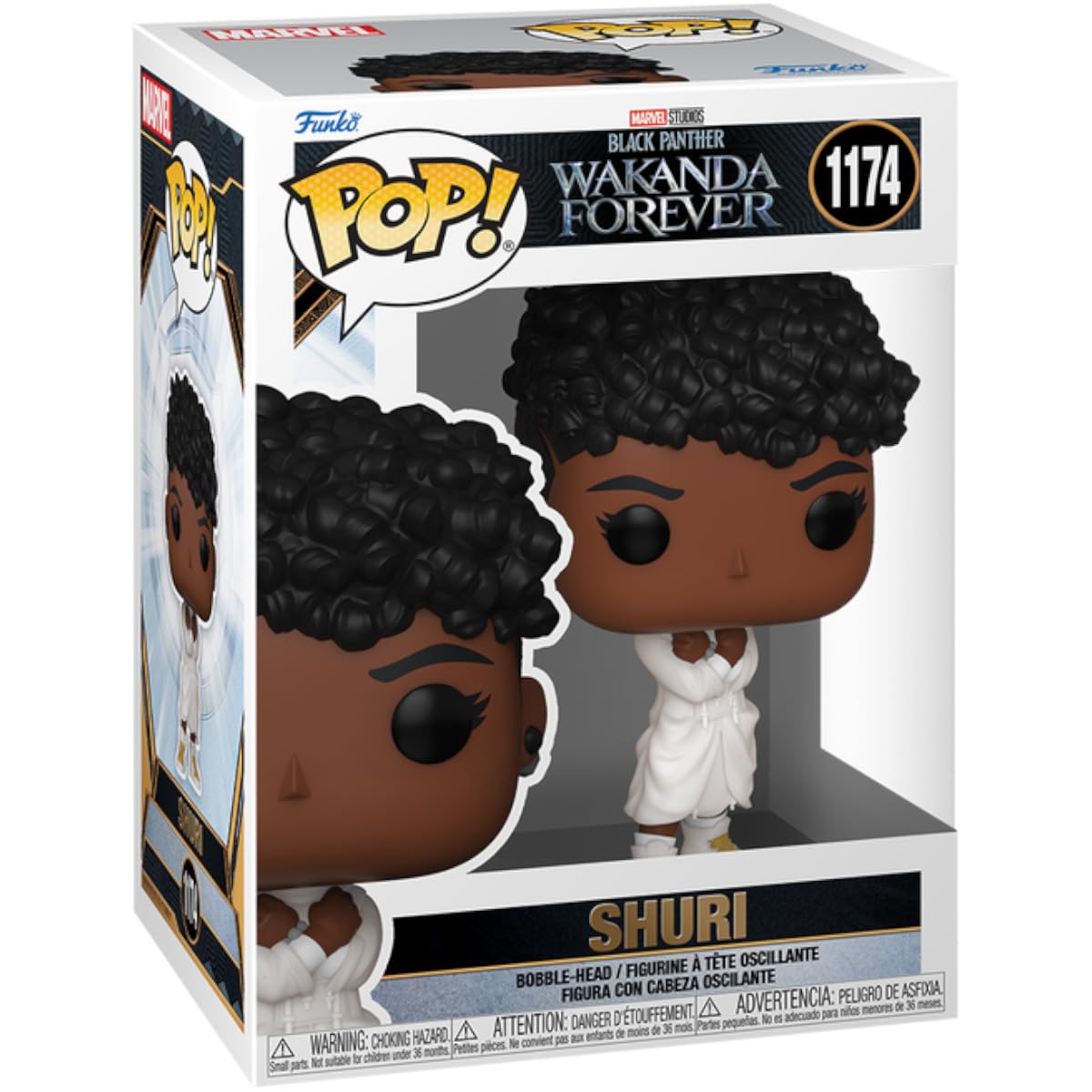 Funko Pop! Marvel: Black Panther: Wakanda Forever - Shuri - Figura De Vinilo Coleccionable - Idea De Regalo- Mercancia Oficial - Juguetes Para NiñOs Y Adultos - Movies Fans