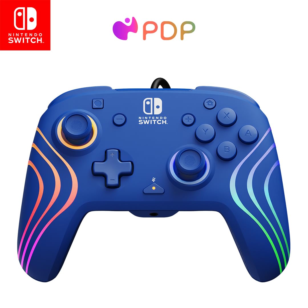 Mando Nintendo Switch Official - Afterglow Wave Blue