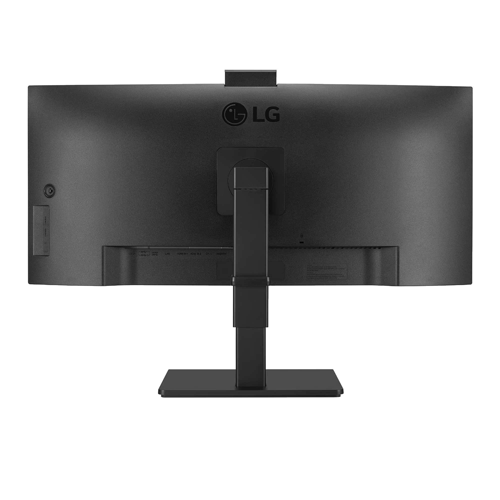 Monitor Profesional Ultrapanorámico Curvo LG 34BQ77QC-B 34'/ WQHD/ Webcam/ Multimedia/ Regulable en altura/ Negro