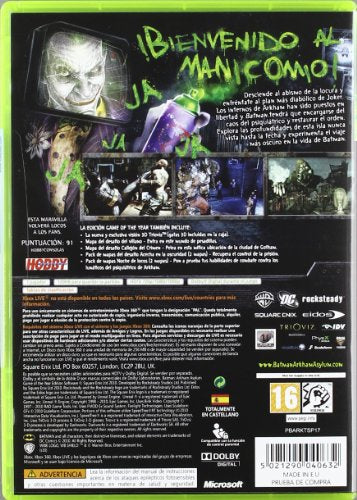 Batman Arkham Asylum Goty Edition