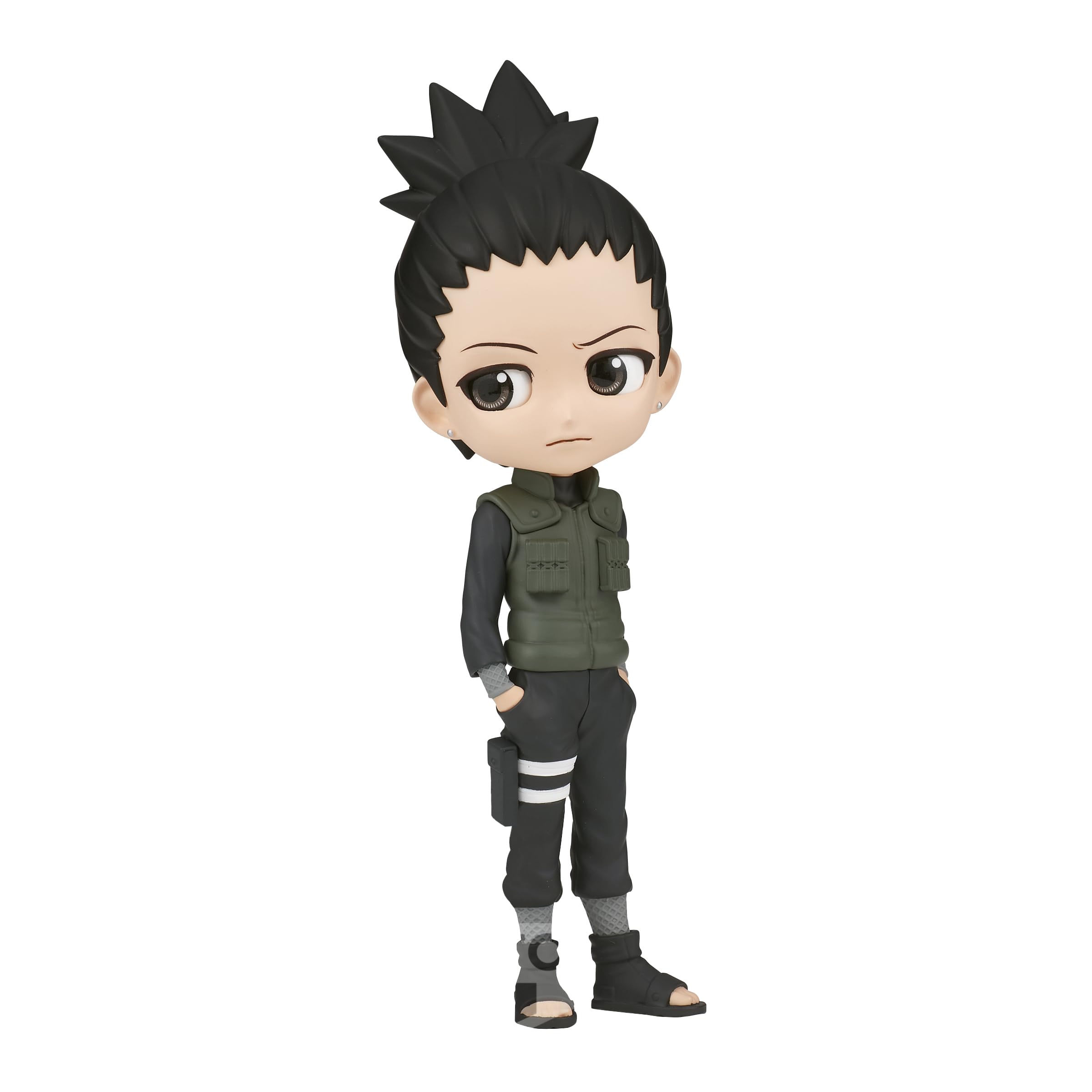 Banpresto Bp19780 Figura Q Posket Nara Shikamaru Naruto Shippuden, 14 Cm, Multicolor