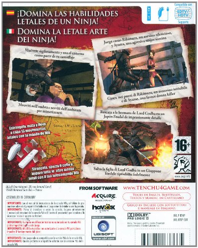 Tenchu Shadow Assassins WII - [PAL ESP] - Nuevo