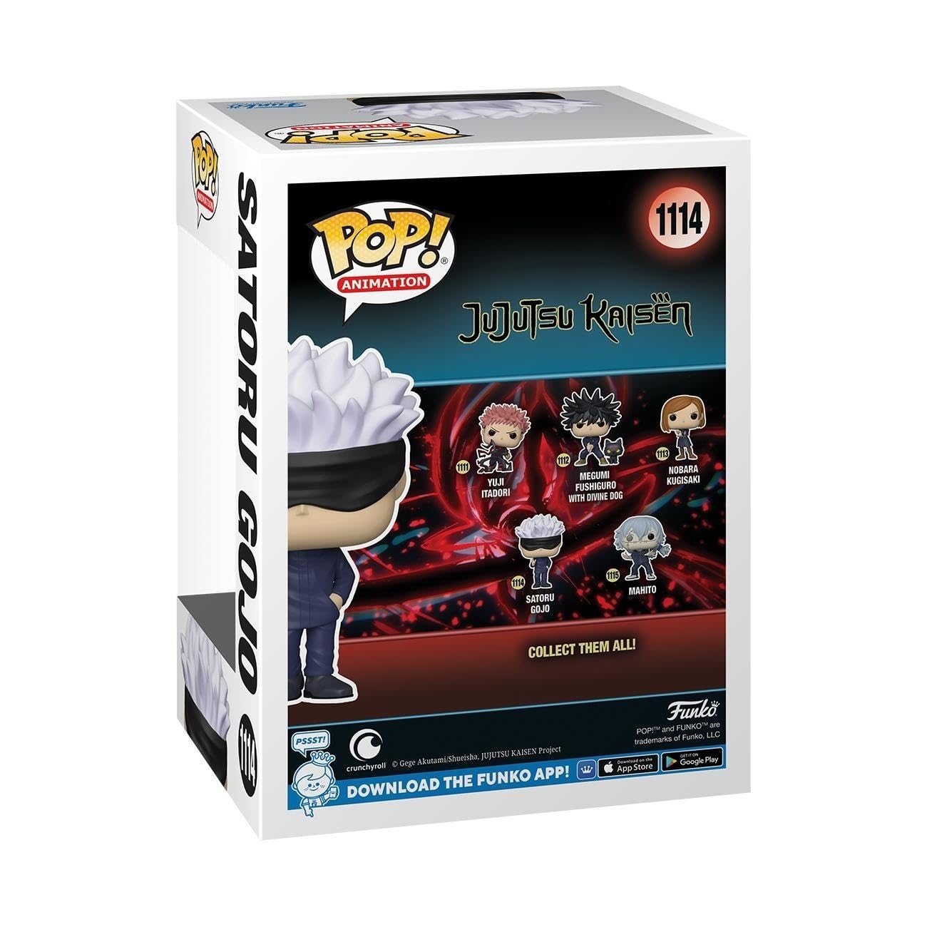 Funko Pop! Animation: Jujutsu Kaisen - Satoru Gojo - Figuras Miniaturas Coleccionables Para ExhibicióN - Idea De Regalo - MercancíA Oficial - Juguetes Para NiñOs Y Adultos - Fans De Anime