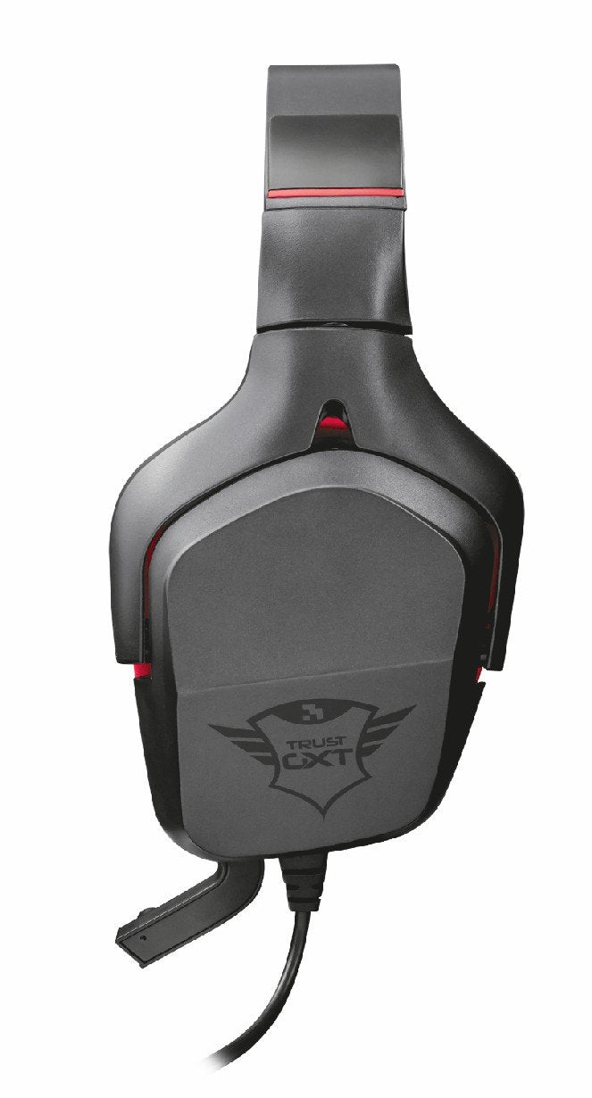 Trust Gaming Gxt 344 Creon - Auriculares Gaming Para Pc, PS4 - y Xbox con micrófono Ajustable y Sonido estéreo, Color Negro