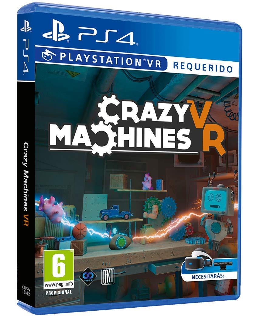 Crazy Machines Vr PS4 - [PAL ESP] - Nuevo