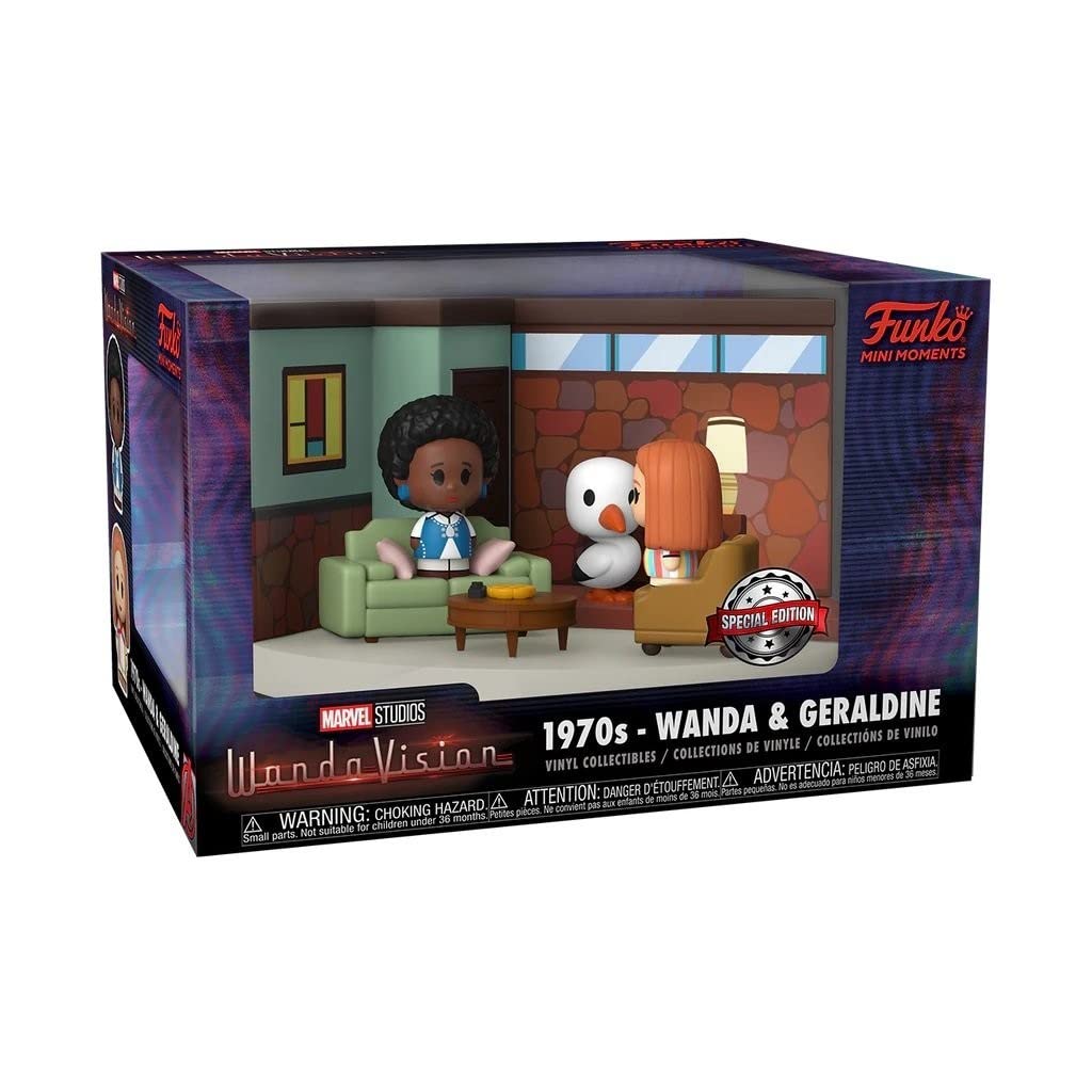 Funko Mini Moments: Marvel: Wanda Vision - Lr 70’S - Wandavision - Figura De Vinilo Coleccionable - Idea De Regalo- Mercancia Oficial - Juguetes Para NiñOs Y Adultos - Tv Fans