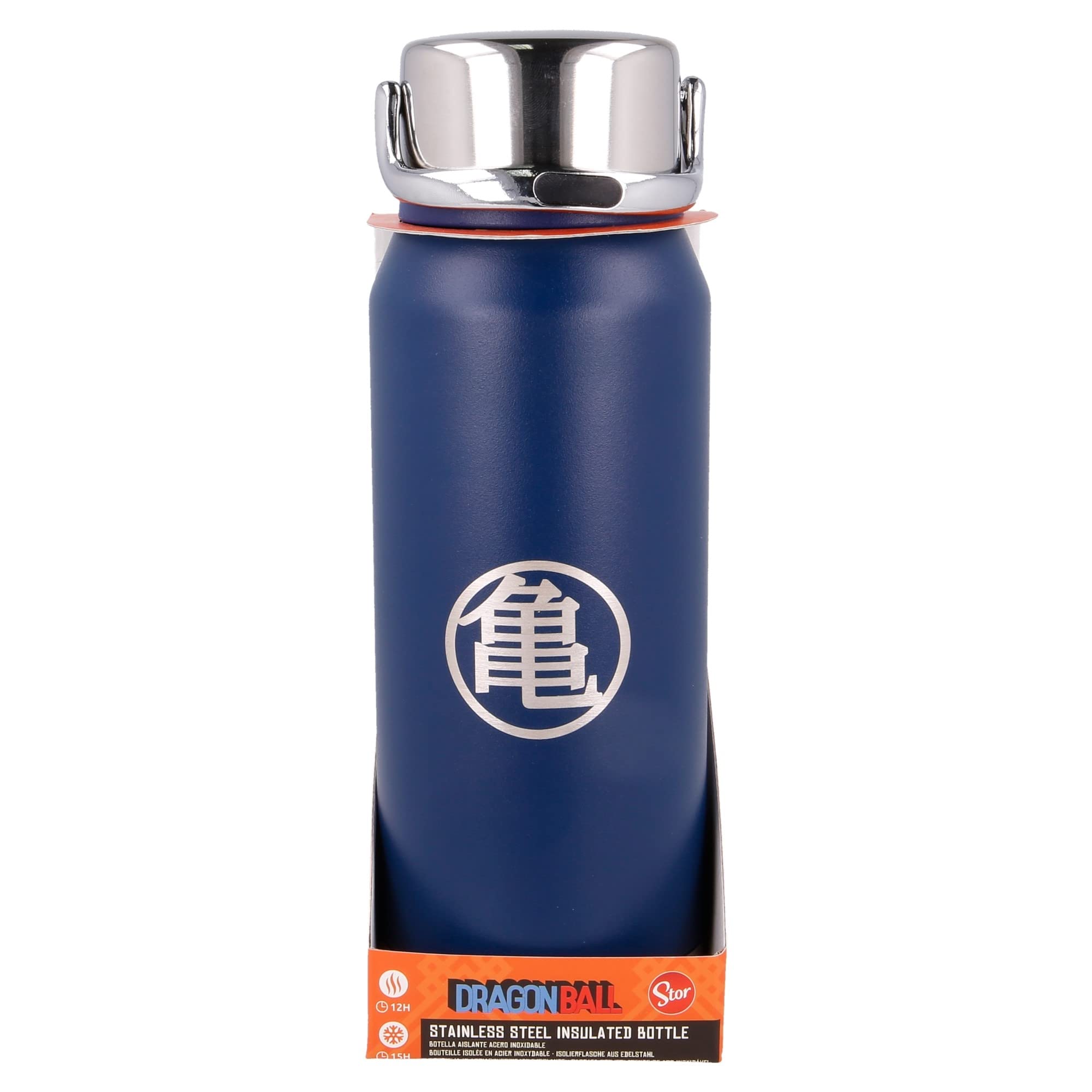Stor8412497013944acero Inoxidable TéRmica Botella, 505 Ml Capacidad, DragóN Bola Hugo
