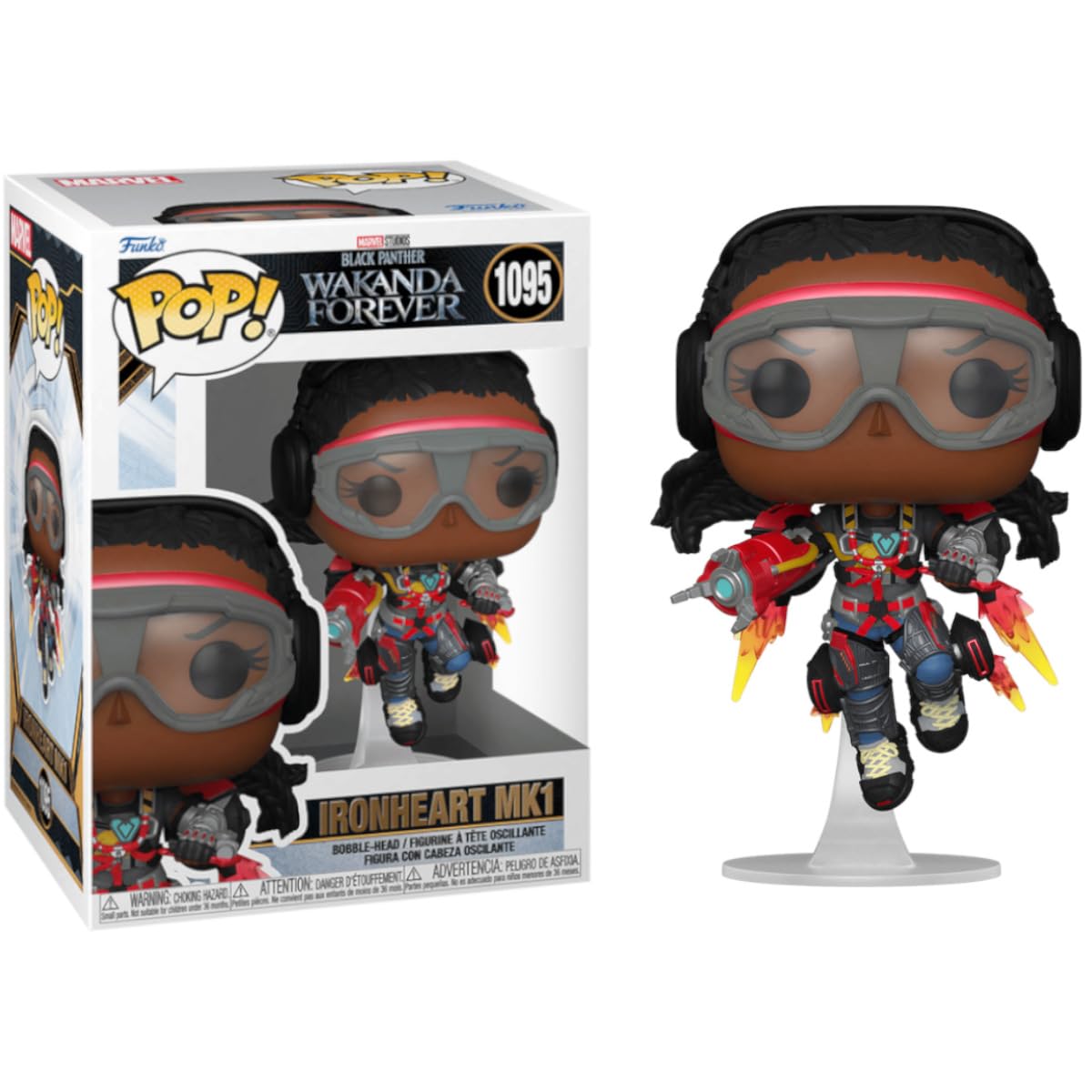 Funko Pop! Marvel - Black Panther: Wakanda Forever - Ironheart - Figura De Vinilo Coleccionable - Idea De Regalo- Mercancia Oficial - Juguetes Para NiñOs Y Adultos - Movies Fans