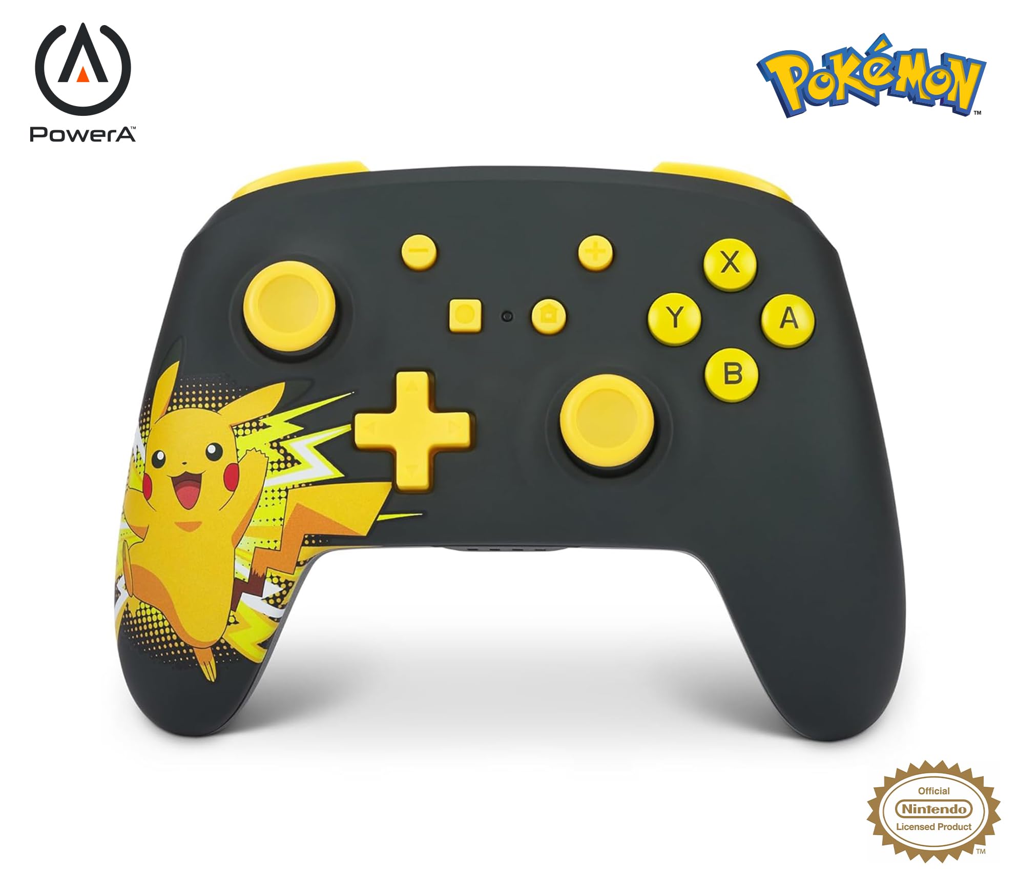 Mando Nintendo Switch Powera InaláMbrico Pikachu Extasiado - Edición especial