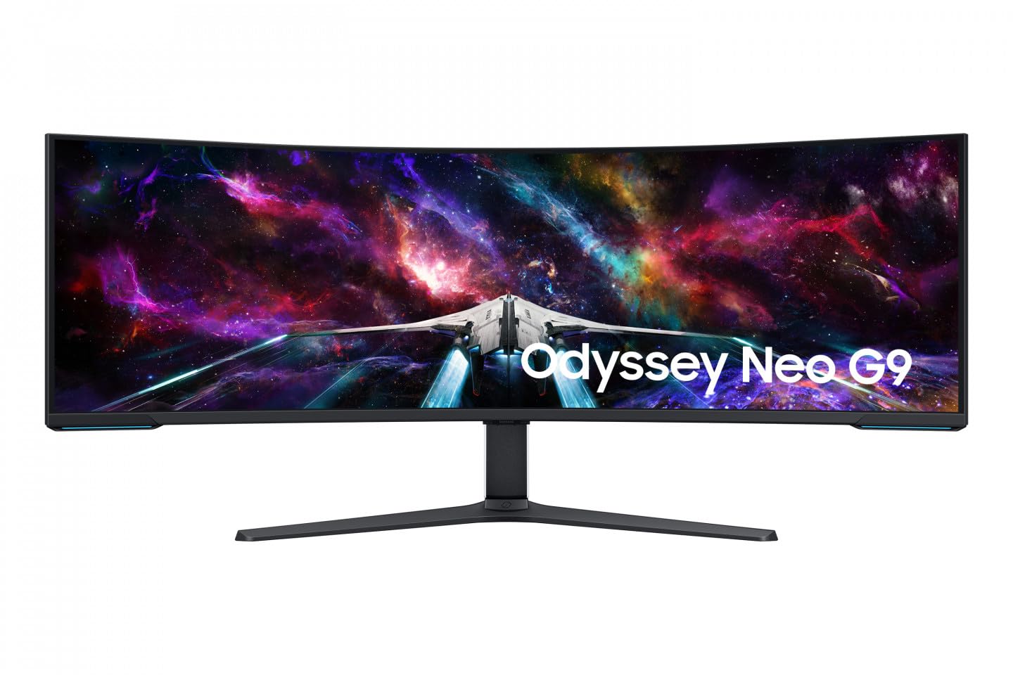 Monitor Gaming Ultrapanorámico Curvo Samsung Odyssey Neo G9 S57CG952NU 57'/ Dual UHD/ 1ms/ 240Hz/ VA/ Regulable en altura/ Blanco