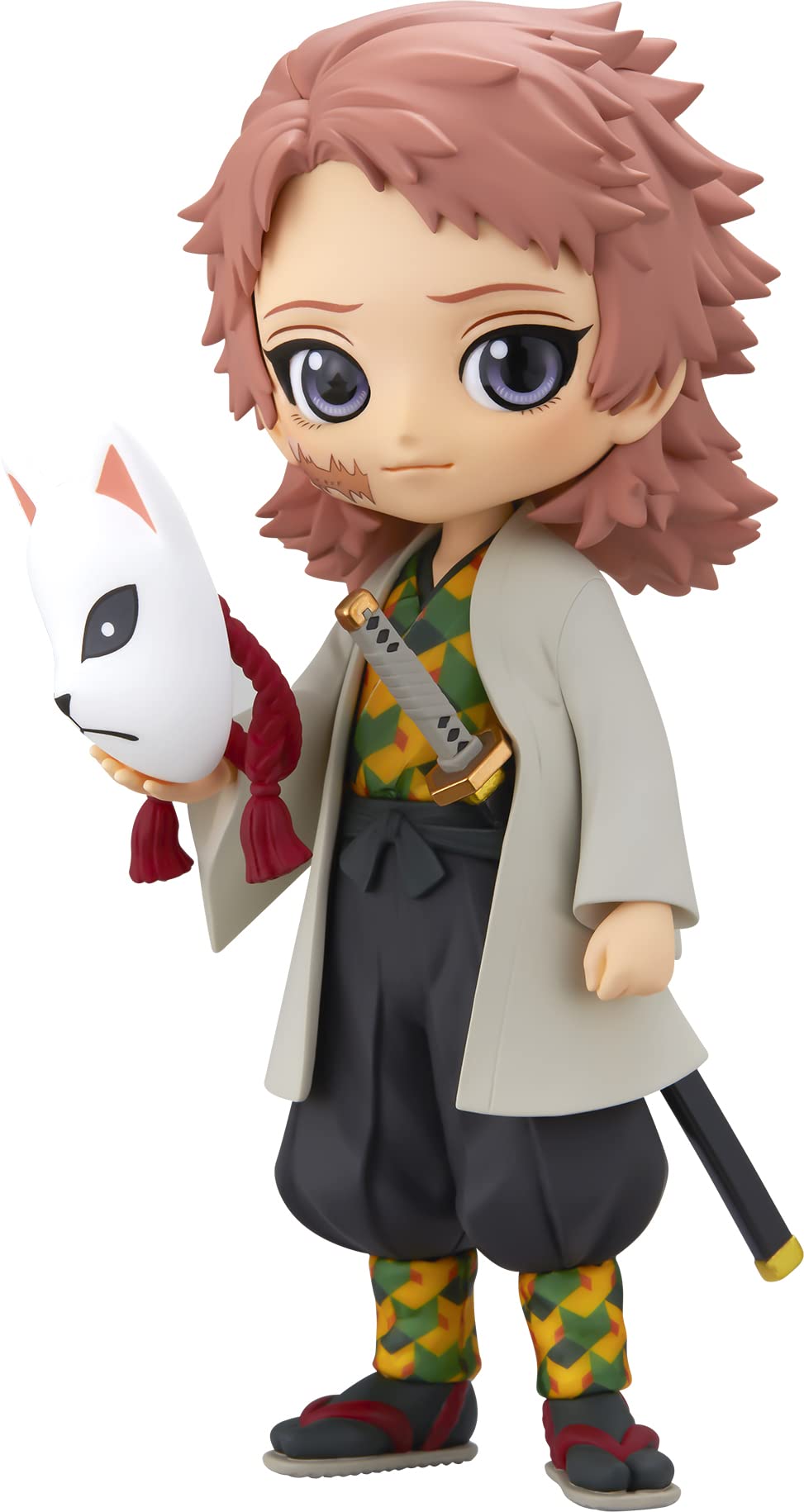 Banpresto Bp18719 Figura Q Posket Sabito Demon Slayer 14 Cm, Multicolor
