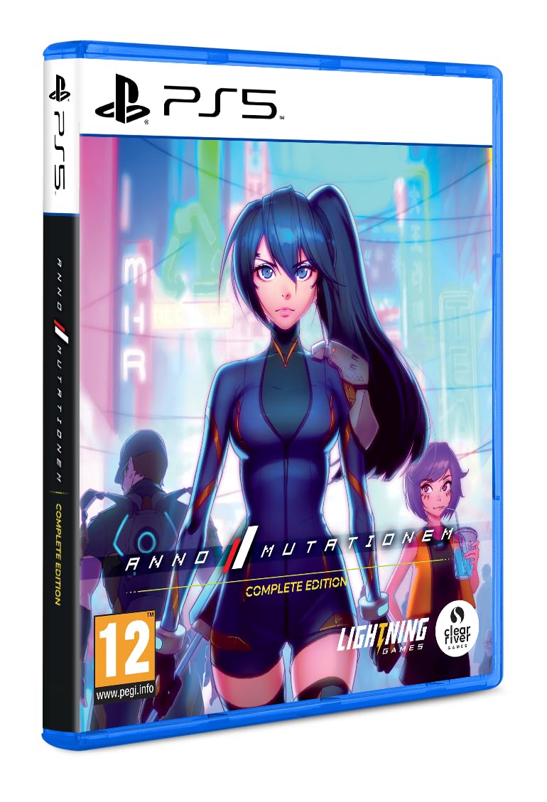 Clear River Games ANNO: Mutationem Complete Edition PS5 - Videojuego Cyberpunk de Acción y Aventura con Gráficos 2D/3D y Elementos RPG