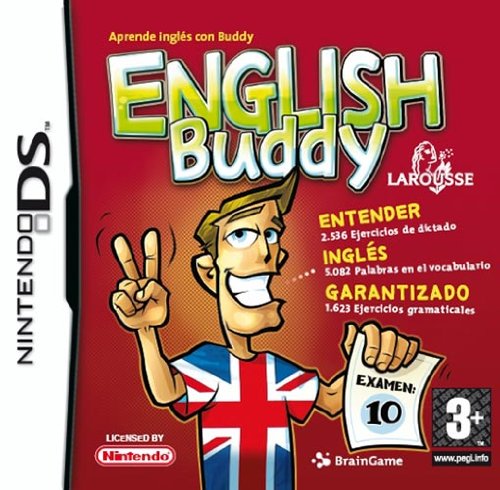 Namco Bandai Brainbuddy - Entrenador de Inglés | Juego Educativo para Mejorar Vocabulario y Comprensión