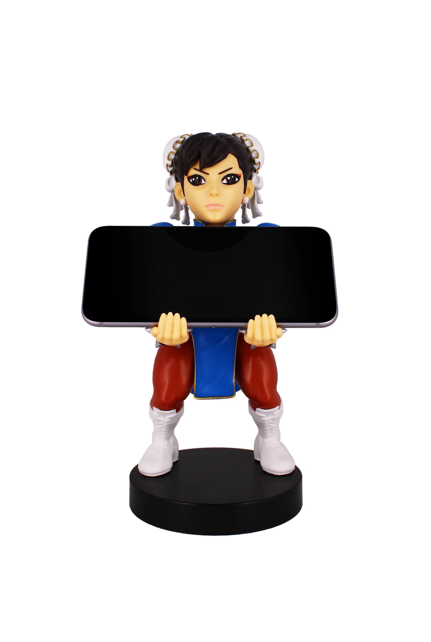 Exquisite Gaming - Cable Guy Chun Li, Soporte De SujecióN Y Carga Para Mando De Consola Y/O Smartphone De Tu Personaje Favorito Con Licencia De Street Fighter, Producto Con Licencia Oficial