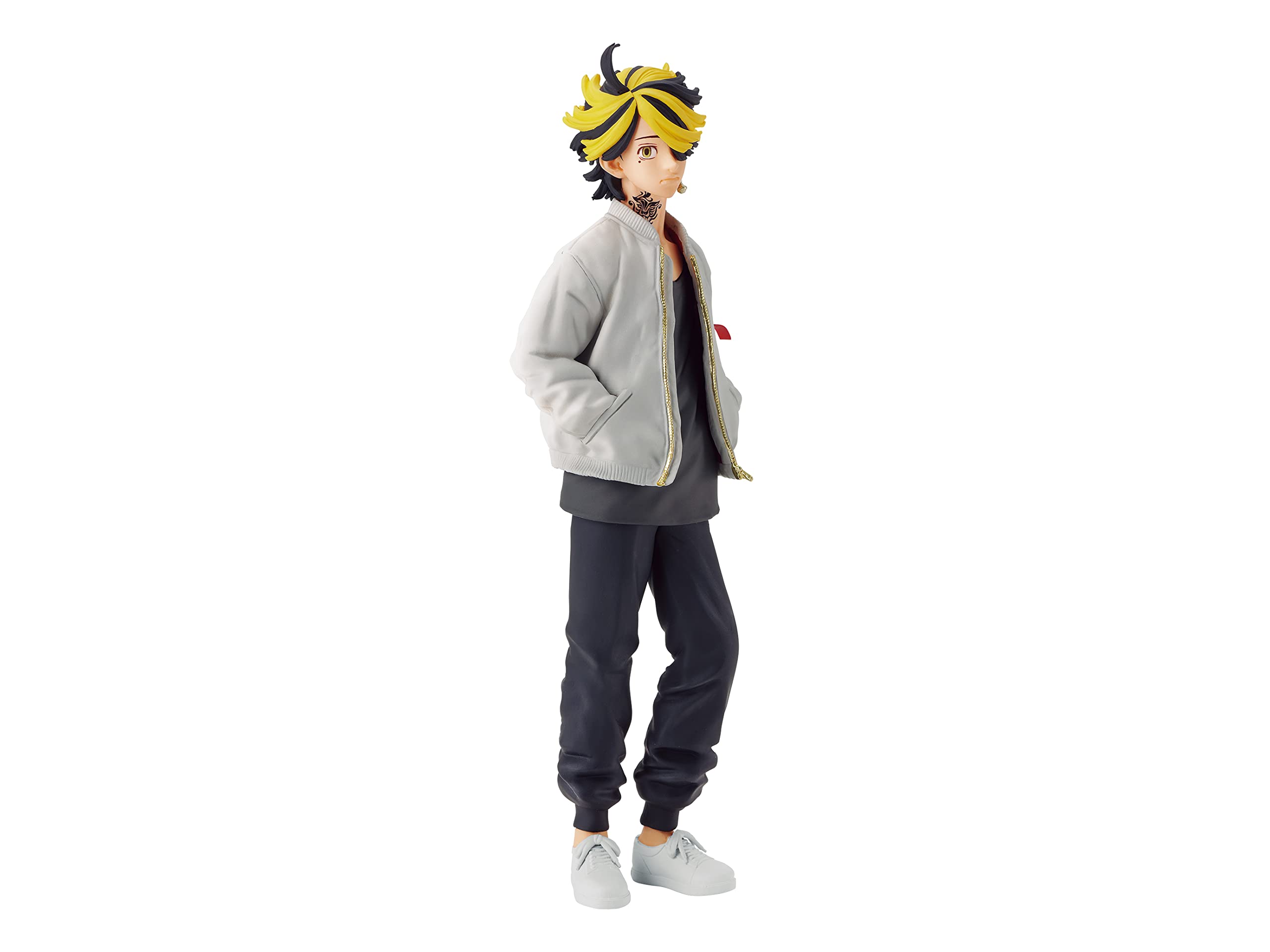 Banpresto Figura De Accion Kazutora Hanemiya - Tokyo Revengers 17 Cm Bp18906 Multicolor, M