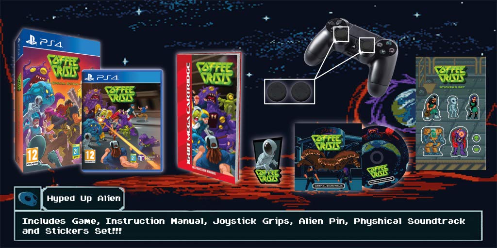 Coffee Crisis - Special Edition PS4 - [PAL ESP] - Nuevo