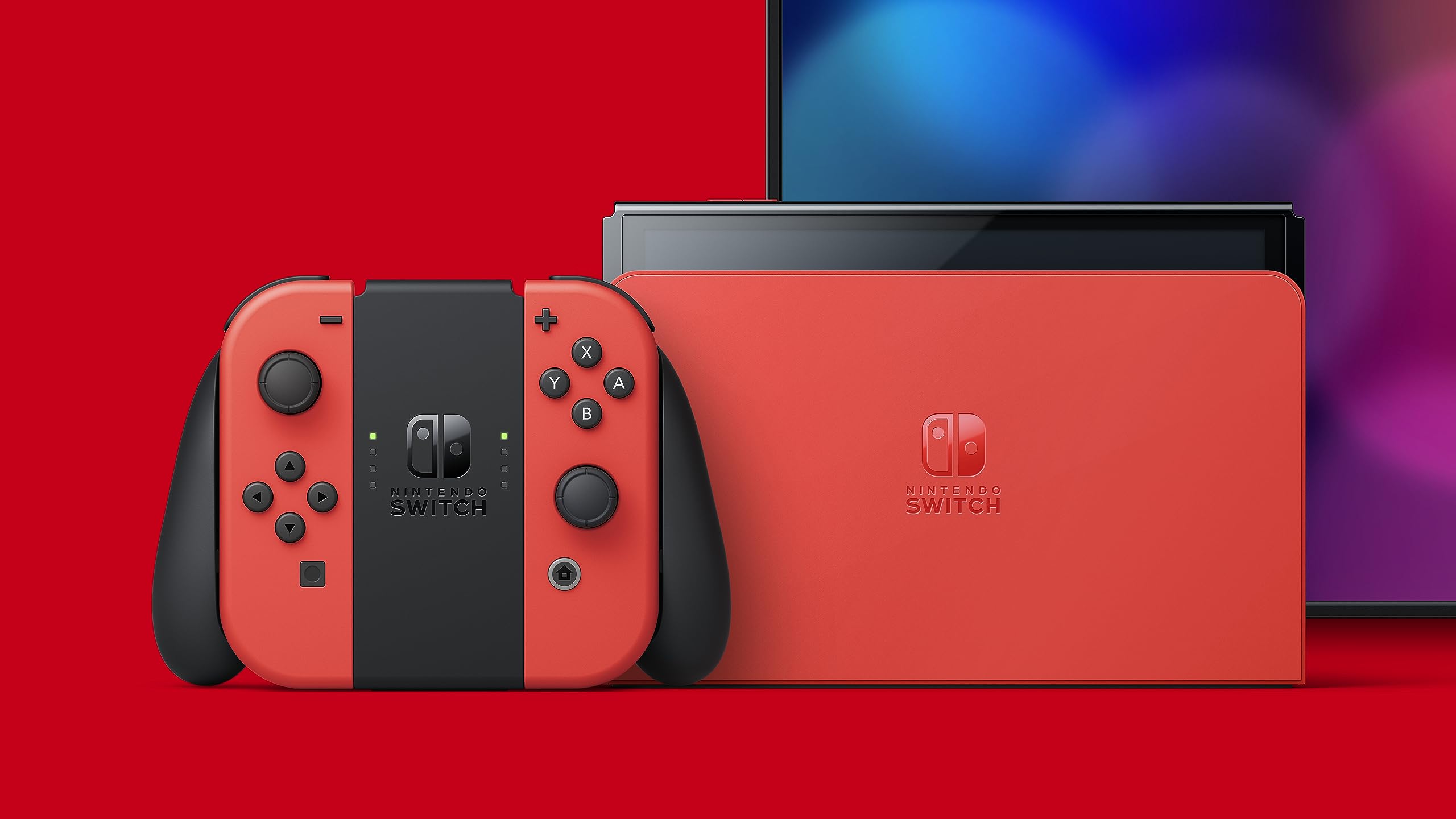 NINTENDO SWITCH - OLED Rojo (edición Mario)