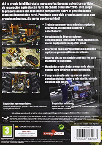 Farm Mechanic Simulator 2015 Pc [Pal Esp] - Nuevo