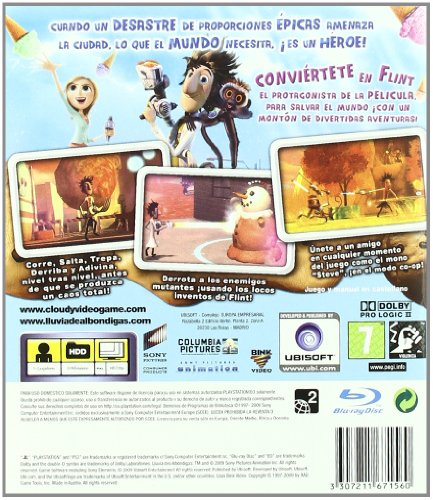 Lluvia De Albondigas PS3 - PAL ESP - Nuevo