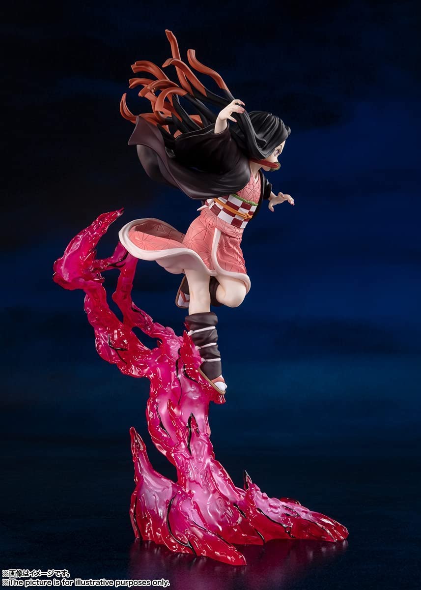 Bandai Tamashii Nations, 198248, Demon Slayer Nezuko Kamado Estatuilla Figuartszero 24 Cm