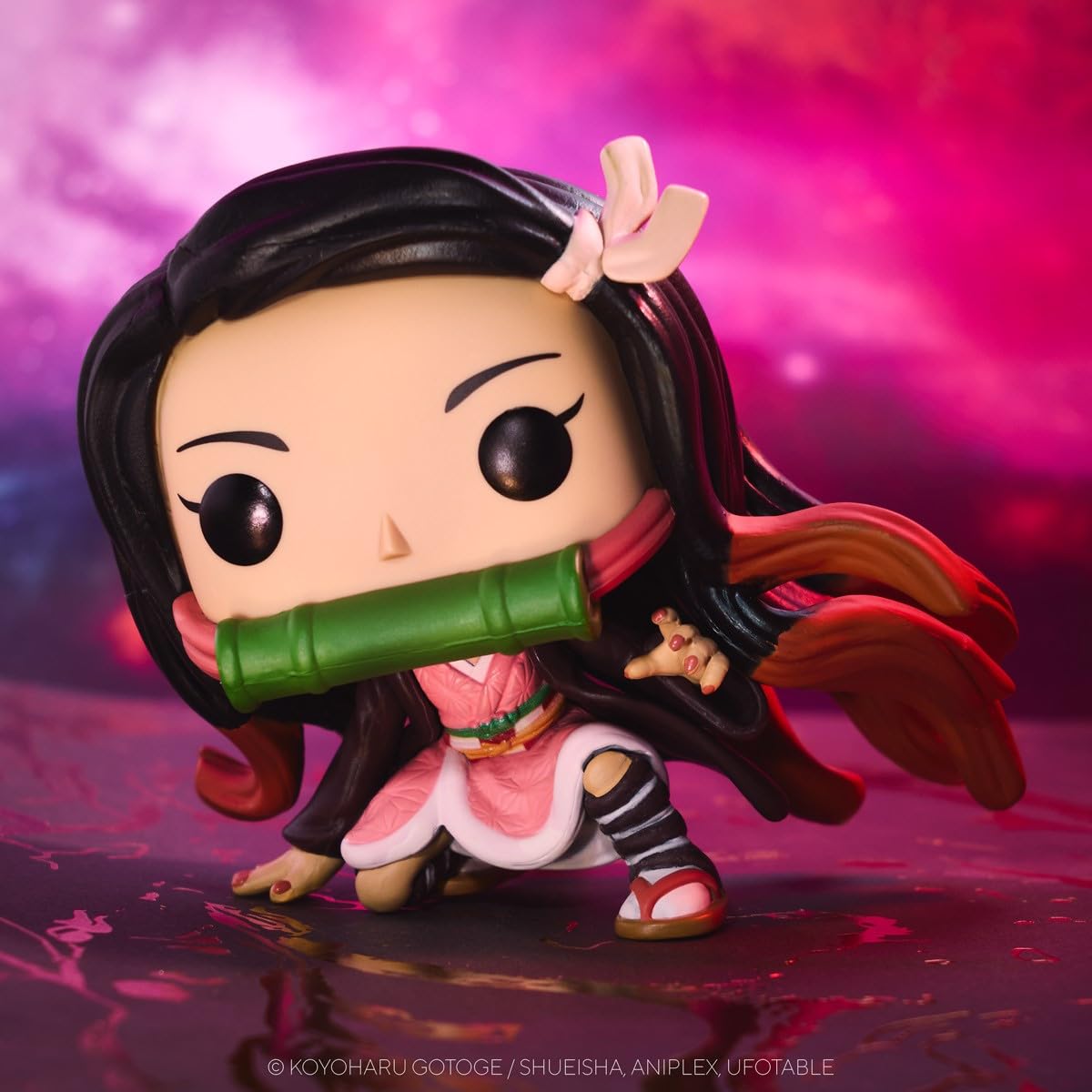 Funko Pop! Animation: Demon Slayer - Nezuko Kamado - Figura de Vinilo Coleccionable de 9,5 cm - Merchandising Oficial de Anime - Idea de Regalo para Fans y Coleccionistas